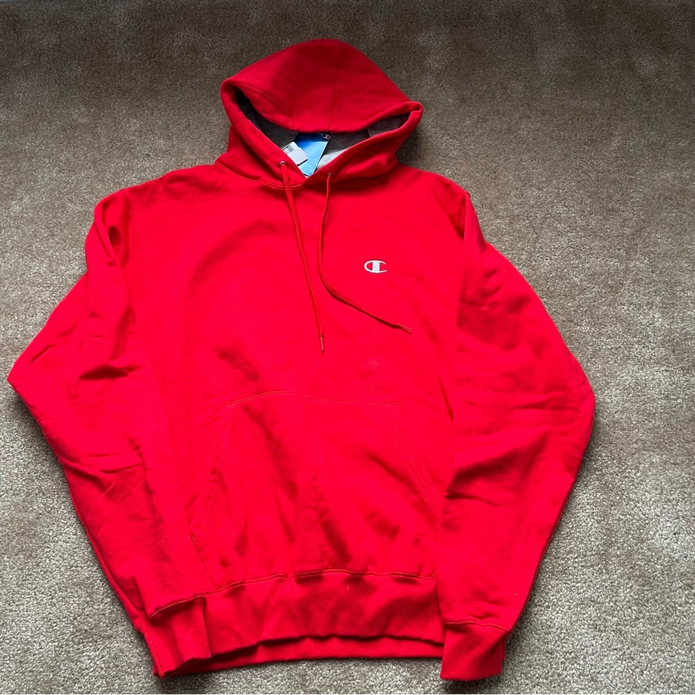 Champion Red Hoodie